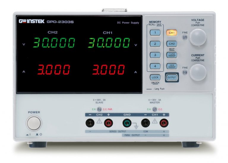 Instek GPD2303S Multiple Output Programmable Linear DC Power Supply