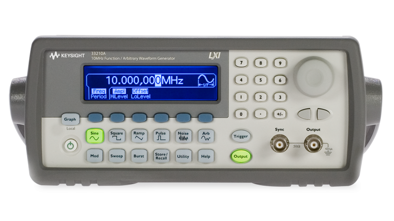 Keysight 33210A Function / Arbitrary Waveform Generator - ConRes Test ...