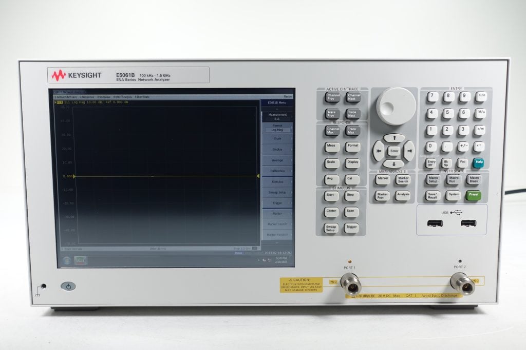 Keysight E5061B ENA Network Analyzer - ConRes Test Equipment